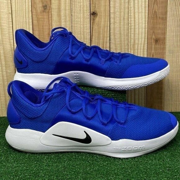 NEW Nike AT3867-401 Hyperdunk TB XLow Promo Royal Blue Men's SZ 18 - Picture 1 of 12